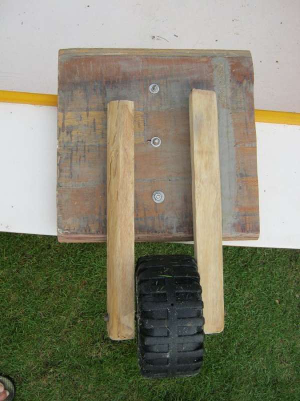 land rudder dolly wheel