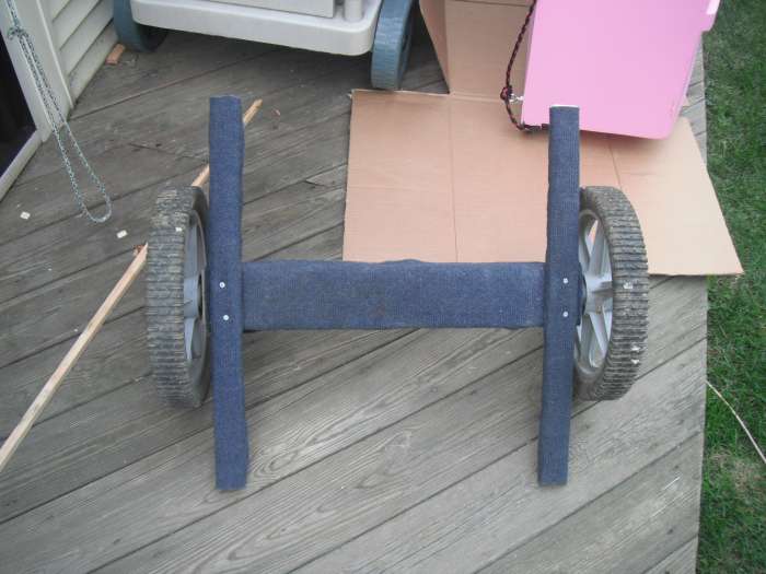 Build Boat Dolly for Pinterest