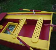 seats and glass bottom window pdracer sailboat