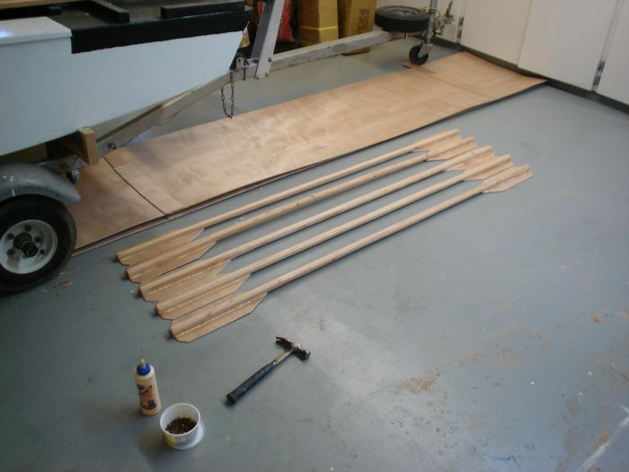 Free Plans - Homemade DIY oars